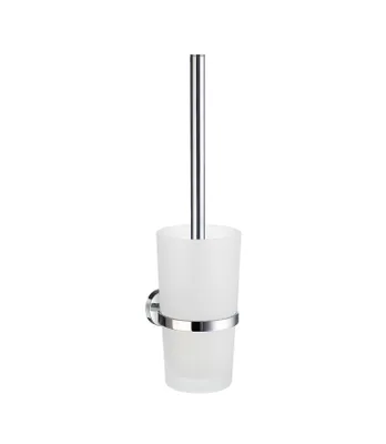Produktbild von Smedbo HOME WC-Bürste chrom poliert mit mattem Glas HK333