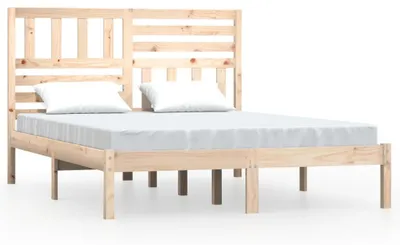 Produktbild von vidaXL Massivholzbett ohne Matratze 120x200 cm Kiefernholz
