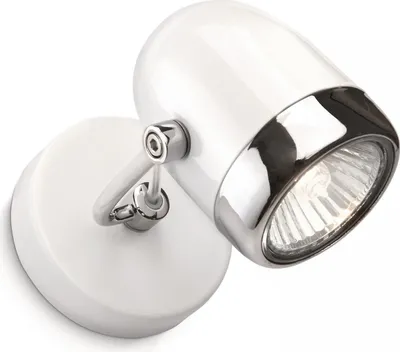 Produktbild von Philips myLiving Spot 564803116, Oberfläche, 1 Glühbirne(n), GU10, 2800 K, IP20, Weiß