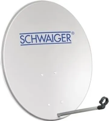 Immagine prodotto di Schwaiger Specchio Sat 80cm, alluminio, rotondo grigio chiaro