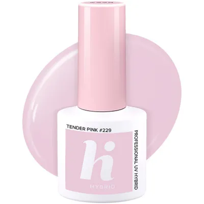 Image de Hallo Hybrid Vernis hybride n° 229 Rose tendre 5 ml