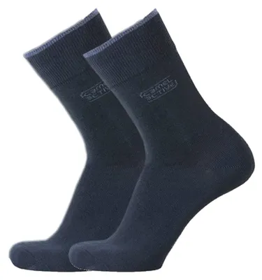 Produktbild von camel active Herren Sokken 'Basic', 2 paar Socken, Blau (Dark Blue 545), 43-46 E