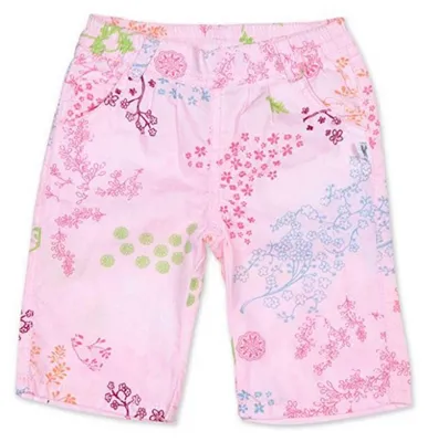 Obrázek produktu pro Kanz dětské dívčí letní kalhoty Paradise Flowers pink velikost 56
