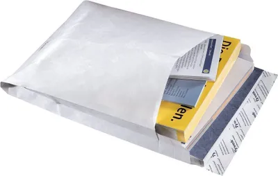 Produktbild von Tyvek Faltenversandtaschen C4 ohne Fenster Falte: 38 mm 20 Versandtaschen