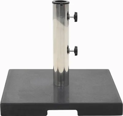 Produktbild von Sonnenschirmständer Granit 20 kg Quadrat Schwarz