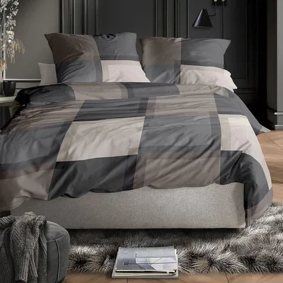 Produktbild von Irisette Mako-Satin Bettwäsche Wave 8672 natur 135x200 cm + 80x80 cm