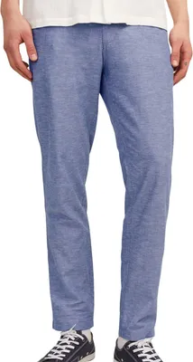 Produktbild von Jack & Jones (88) JPSTACE SOMMER-CHINO-HOSE AUS LEINENMISCHUNG, Faded Denim/MELANGE Faded Denim/MELANGE Faded Denim/MELANGE 30/32