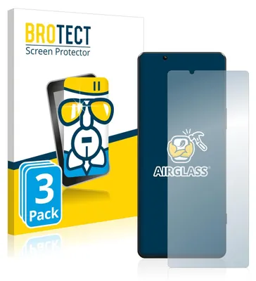Produktbild von 3x BROTECT Schutzglas für Sony Xperia 5 IV Schutzfolie Panzer Folie Glas Display Schutz klar