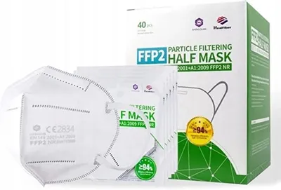 Produktbild von FFP2 Schutzmasken 40 Stück für täglichen Schutz