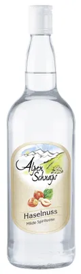 Produktbild von Alpenschnaps Steinbeisser Haselnuss 33% 1,0l