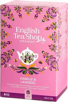 Produktbild von ETS - Kamille & Lavendel, BIO, 20 Teebeutel