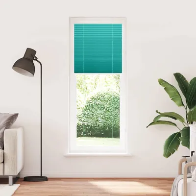 Produktbild von vidaXL Plissee Petrolgrün 80x200 cm Stoffbreite 79,4 cm Polyester