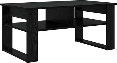 Zdjęcie produktu dla vidaXL Stolik kawowy o wyglądzie czarnego dębu 96 x 54 x 44 cm materiał drewnopochodny