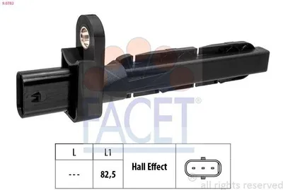 Produktbild von FACET 9.0783 Kurbelwellensensor Impulsgeber für AUDI A4 Avant (8K5, B8)