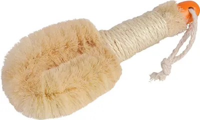 Produktbild von Davartis - Sisal Massagebürste rund - klein, geknotet um Holzstab