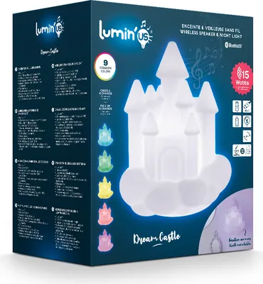 Produktbild von Bigben Interactive BTLSWCASTLE, 15 W, Verkabelt & Kabellos, USB Typ-A, USB Typ-C, Mehrfarbig, andere, Universal