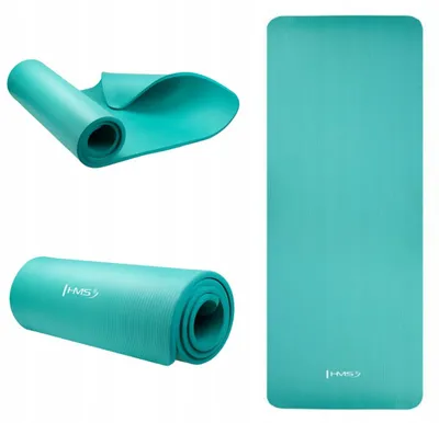 Produktbild von HMS YM04 Yogamatte Mint Amortyzierend 15mm Rutschfest