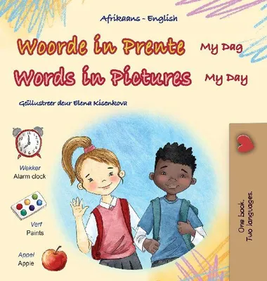 Produktbild von Words in Pictures - My Day (Afrikaans English Bilingual Children's Book)