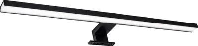 Obrázok produktu pre LED nástenná svietidlo SAMOS čierno-biele 12 W, neutrálna biela, 1350 lm, hliník, rozmery: 4,4 x 60 x 10 cm, IP44, Polux