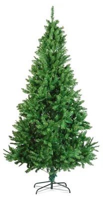 Immagine prodotto di Albero di Natale artificiale - 210 cm - in PVC - verde scuro, Immagine generata dall'IA