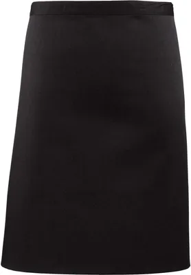 Produktbild von Premier Workwear PR151 | Bistroschürze - 70 x 50 cm - Hauswäsche: bis 60 °C - Farbe: Black - Größe: 70 x 50 cm