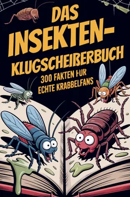 Produktbild von Das Insekten-Klugscheißerbuch - 300 Fakten für echte Krabbelfans