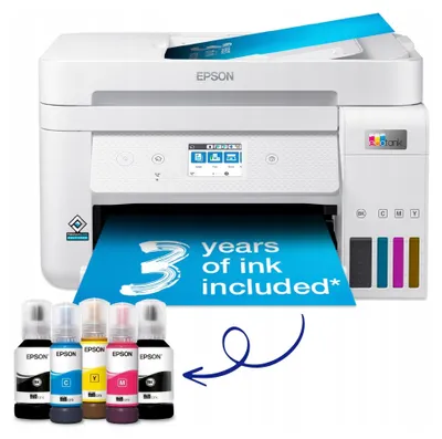 Obrázok produktu pre Epson EcoTank ET-4856 Multifunkčná farebná obojstranná faxová tlačiareň WiFi