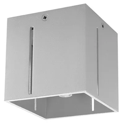 Immagine prodotto di Lampada da soffitto PIXAR grigio 1xG9 8W alluminio 10x10x10cm Sollux Lighting