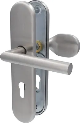 Produktbild von Alpertec Schutzbeschlag Security Moskau Drücker/Knopf 92 mm