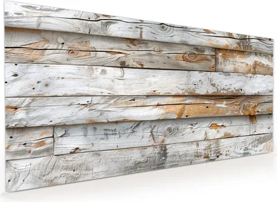 Produktbild von Küchenrückwand Spritzschutz Glas mit Motiv Verwittertes Holz Brettpanel 40 x 40 cm