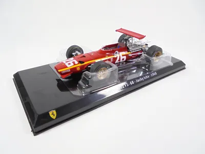 Diecast-Modellauto Ferrari 312 F1 1968, 1:24, rot