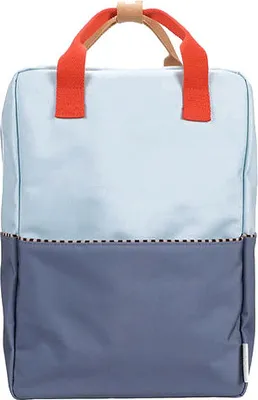 Produktbild von Sticky Lemon backpack large | wonders | colourblocking | zissou blue + blue whale -