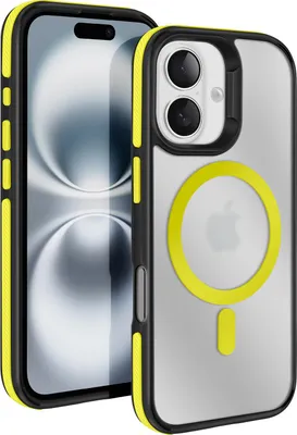 Zdjęcie produktu dla Etui NEO do IPHONE 16 kompatybilne z MagSafe żółte