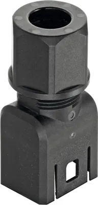 Produktbild von HARTING Han 1A Kabeladapter gerade, 1 gerader Kabelabgang - 1 Stück