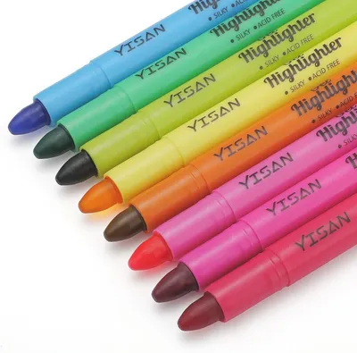 Produktbild von Bibel Textmarker, trockener Marker, 8 fluoreszierende Farben, für Journaling