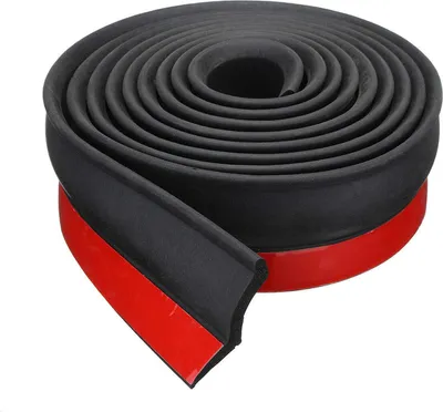 Produktbild von Mehrzweck Gummidichtung Streifen, Garage Türdichtung Streifen, Rollläden Türen Dichtung Streifen, Wetter Rand Rand Voll Wrap Unten Dichtung (2.5m)