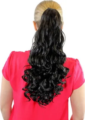 Produktbild von WIG ME UP Haarteil, Dunkelbraun, lockig, JL-4013-4