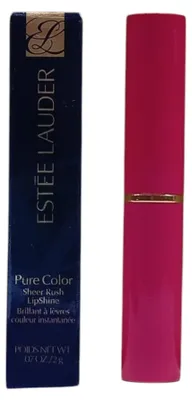 Imagen del producto de Estee Lauder Pure Color Sheer Rush, brillo labial rosa patentado, 9 ml
