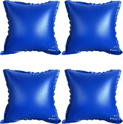 Produktbild von Veddelholzer 4 Mal XXL 120 x 120 cm Luftkissen Poolkissen Winter zur Poolabdeckung. Perfektes Pool Zubehör Pool Wintermittel zur Pool Überdachung, Abdeckung im Winter und bei schlechtem Wetter