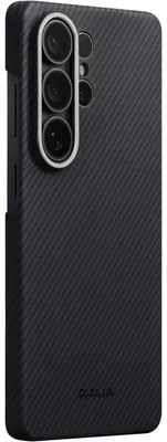 Produktbild von Pitaka KS2601U, Cover, Samsung, Galaxy S26 Ultra, 17,5 cm (6.9"), Schwarz, Grau