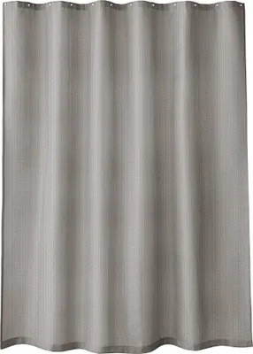 Produktbild von Kleine Wolke Duschvorhang Textil GRIGLIA Platinfarben 180 x 200 cm