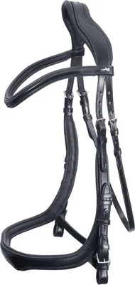 Immagine prodotto di Schockemöhle Sports Snaffle Equitus Delta Bridle Nero / Argento WB