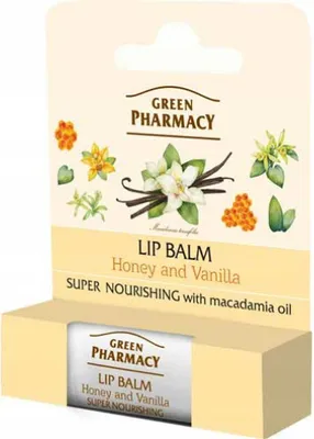 Immagine prodotto di Bálsamo Labial GREEN PHARMACY Trattamento labbra nutriente SPF 10 Parabeni (3,6 g)