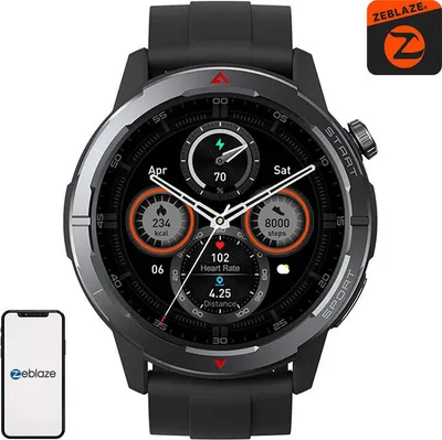 Produktbild von Zeblaze Stratos 3 Ultra Smartwatch (Schwarz)