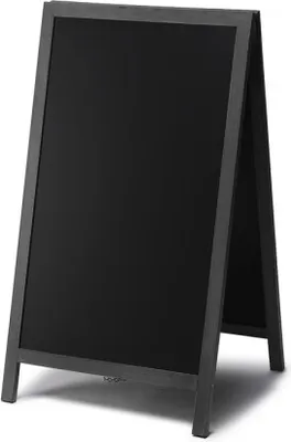 Produktbild von Gehwegtafel Holz, schwarz, 68 x 120 cm