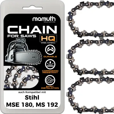 Image de Chaîne de tronçonneuse 30cm 1,1mm 3/8" 44TG pour Stihl MSE 180, MS 192