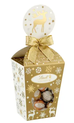 Zdjęcie produktu dla Lindt Gold Pieces Mini Balls pudełko upominkowe 150g