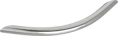 Produktbild von Griff Meduna Schubladengriff B 115 mm gebogen Möbelgriff Stahl verchromt poliert