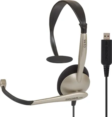 Obrázok produktu pre KOSS CS95 USB káblové slúchadlá s mikrofónom s potlačením šumu