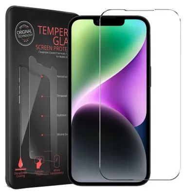 Image de 2x film de protection pour iPhone 14 film de protection en verre blindé film de protection d'écran